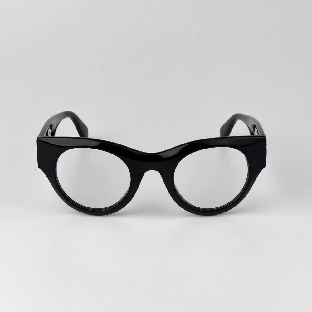 Off-White STYLE 13 Eyeglasses – Black Frame Blue Light | Model OERJ013 1000